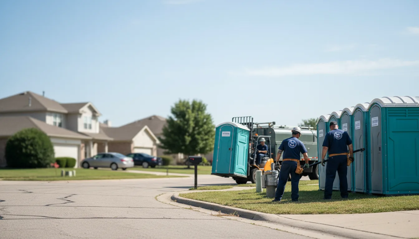 Porta Potty Rental in Porter, OK near me